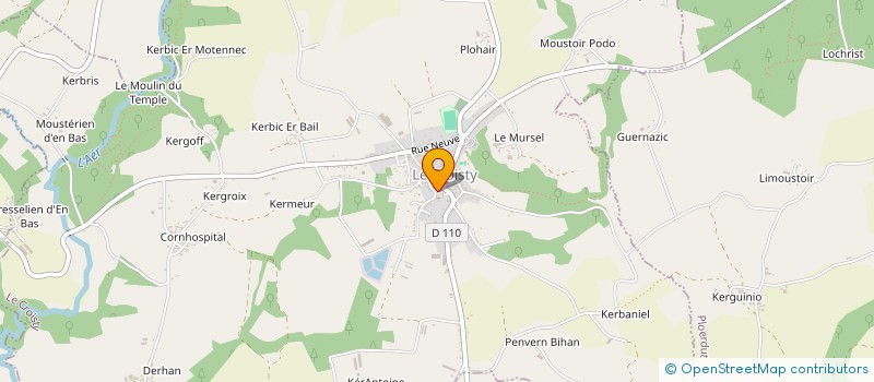 localisation de l'entreprise MADAME VERONIQUE GRAUBY  LE CROISTY