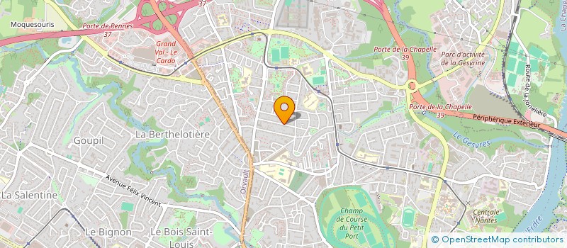 localisation de l'entreprise MADAME VERONIQUE GRELET à NANTES
