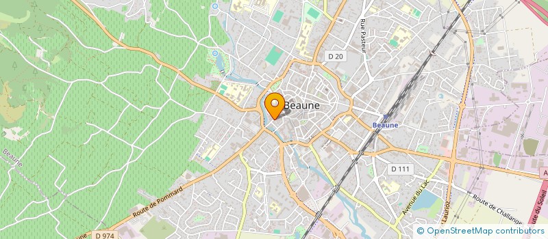 localisation de l'entreprise MADAME VERONIQUE GRIMPRET à BEAUNE