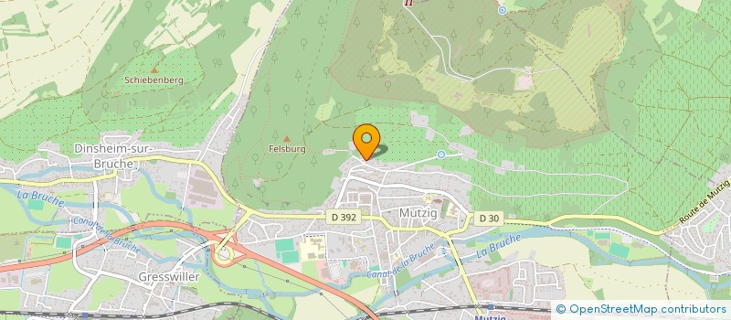 localisation de l'entreprise MADAME VERONIQUE GROMFELD  MUTZIG