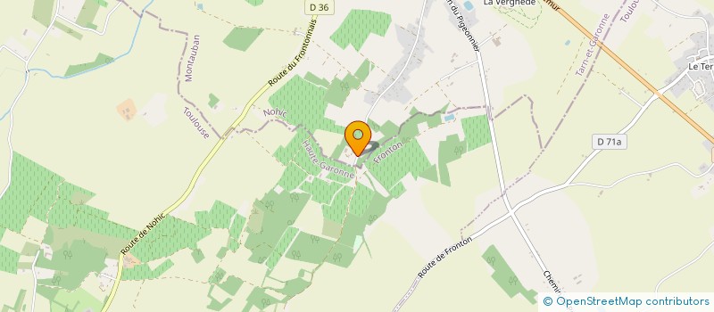 localisation de l'entreprise MADAME VERONIQUE GROS  NOHIC