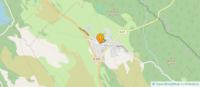 localisation de l'entreprise MADAME VERONIQUE GRUWE  MEUSSIA