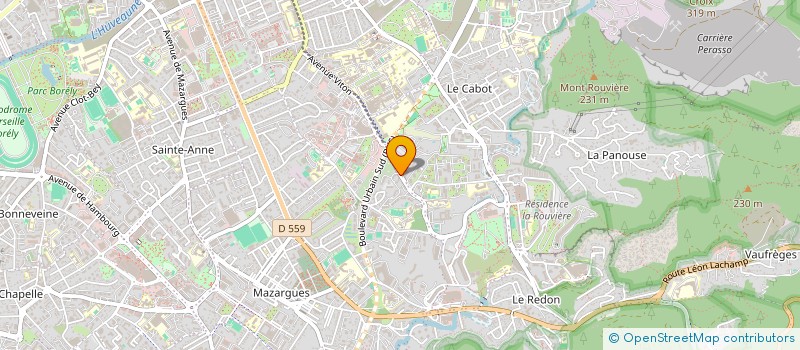 localisation de l'entreprise MADAME VERONIQUE GUEDOH à MARSEILLE