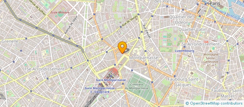 localisation de l'entreprise MADAME VERONIQUE GUIBERT  PARIS