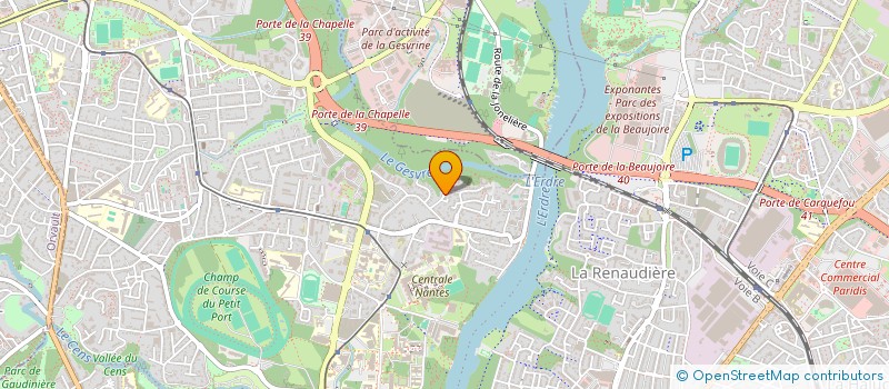 localisation de l'entreprise MADAME VERONIQUE GUICHETEAU à NANTES