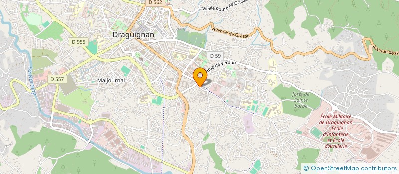 localisation de l'entreprise MADAME VERONIQUE GUIGOU à DRAGUIGNAN