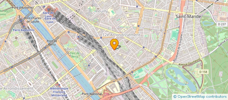 localisation de l'entreprise MADAME VERONIQUE GUIGUENO  PARIS