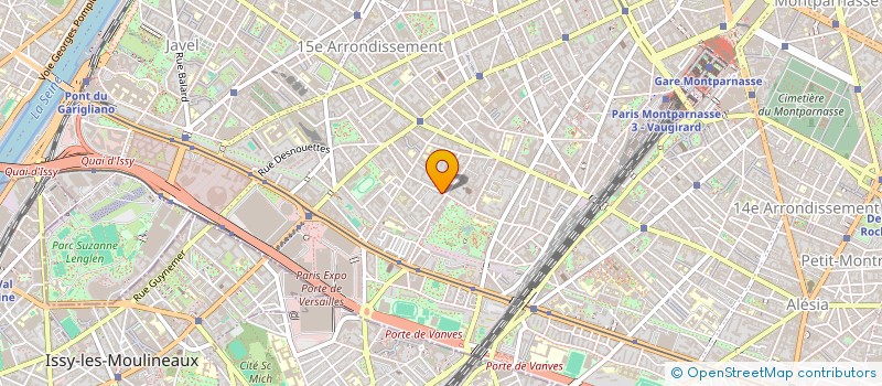 localisation de l'entreprise MADAME VERONIQUE GUILLERMAIN  PARIS