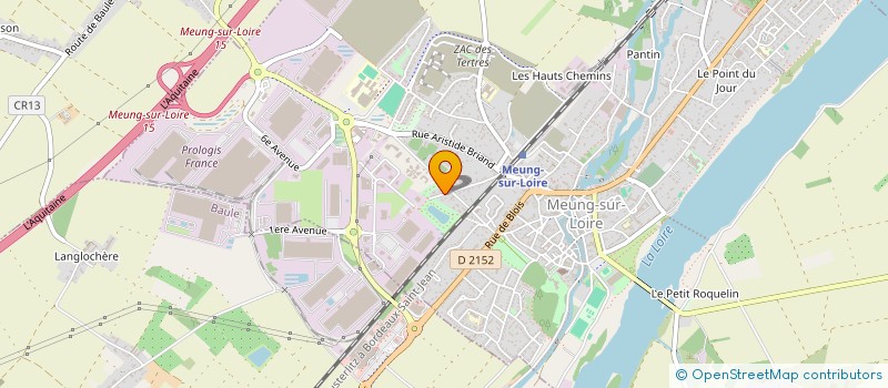 localisation de l'entreprise MADAME VERONIQUE GUILLET à MEUNG-SUR-LOIRE