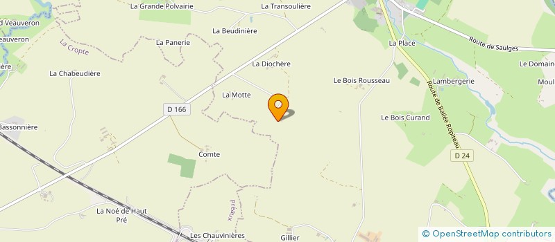 localisation de l'entreprise MADAME VERONIQUE GUILLOIS  CHEMERE-LE-ROI