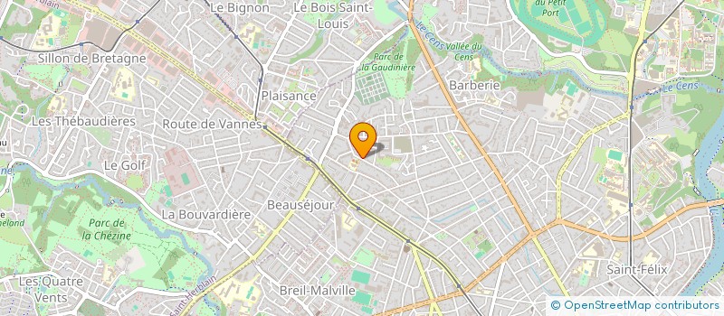 localisation de l'entreprise MADAME VERONIQUE GUILLOT à NANTES