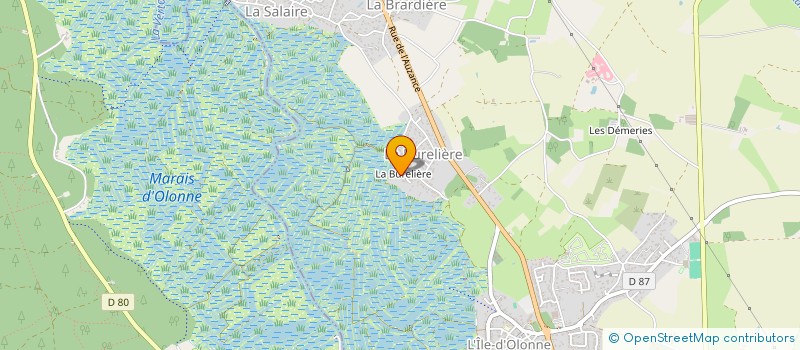 localisation de l'entreprise MADAME VERONIQUE GUIRCHOUM à LES SABLES D'OLONNE