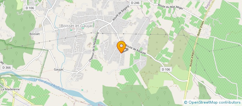 localisation de l'entreprise MADAME VERONIQUE GUITTON à BOISSET-ET-GAUJAC