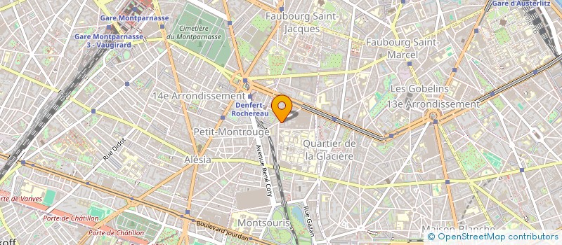 localisation de l'entreprise MADAME VERONIQUE GUORGUET  PARIS