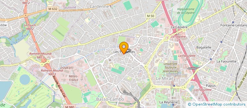 localisation de l'entreprise MADAME VERONIQUE GUTIERREZ à TOULOUSE