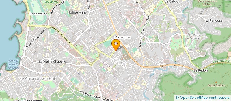 localisation de l'entreprise MADAME VERONIQUE HACHIN à MARSEILLE
