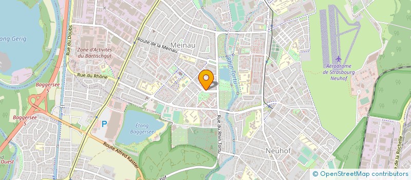 localisation de l'entreprise MADAME VERONIQUE HAEGEL à STRASBOURG