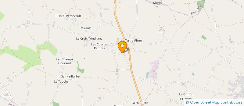 localisation de l'entreprise MADAME VERONIQUE HAMON  LAMBALLE-ARMOR