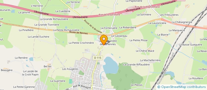 localisation de l'entreprise MADAME VERONIQUE HAVARD à LOIRON-RUILLE