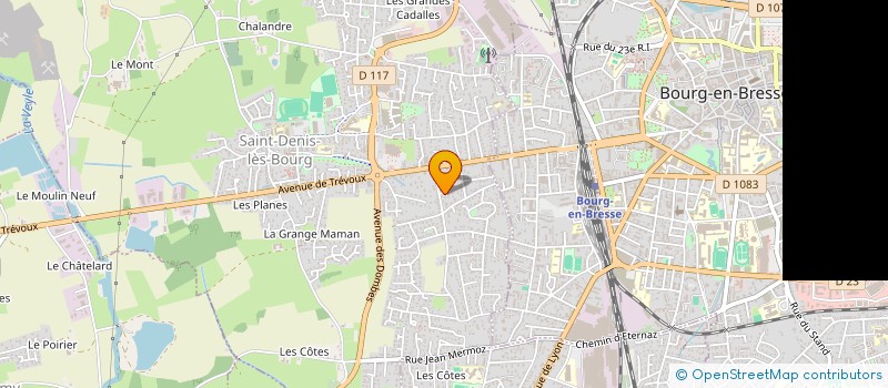 localisation de l'entreprise MADAME VERONIQUE HAZAN-PAVY à BOURG-EN-BRESSE