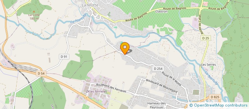 localisation de l'entreprise MADAME VERONIQUE HENRY  LE MUY