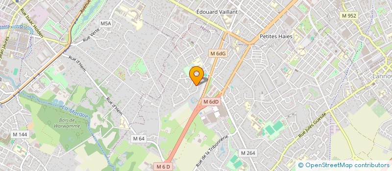 localisation de l'entreprise MADAME VERONIQUE HER  HEM