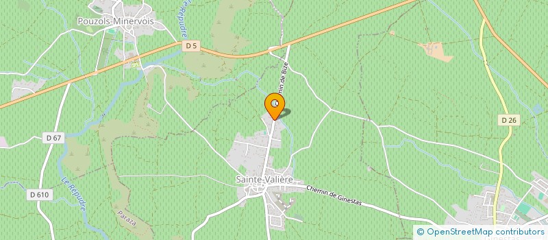 localisation de l'entreprise MADAME VERONIQUE HERMAN  VENTENAC-EN-MINERVOIS