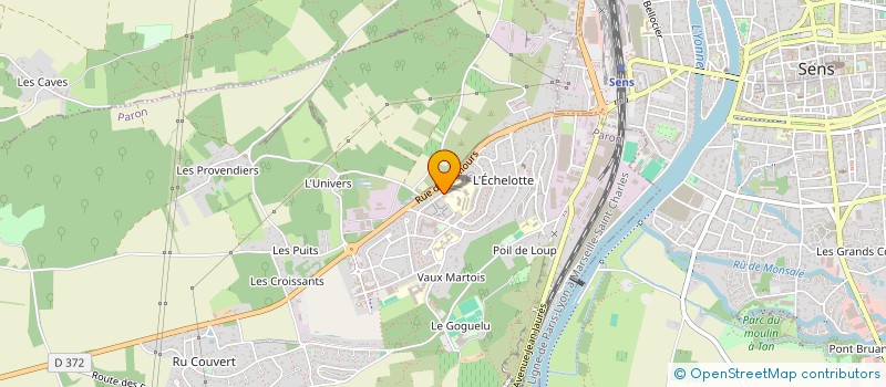 localisation de l'entreprise MADAME VERONIQUE HEROUIN  PARON