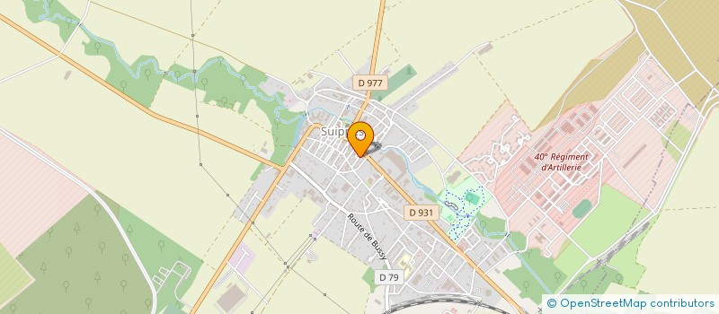 localisation de l'entreprise MADAME VERONIQUE HERVE  SUIPPES