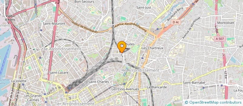 localisation de l'entreprise MADAME VERONIQUE HILAIRE à MARSEILLE