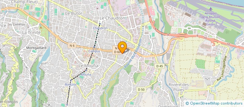 localisation de l'entreprise MADAME VERONIQUE HOAREAU à SAINT-DENIS