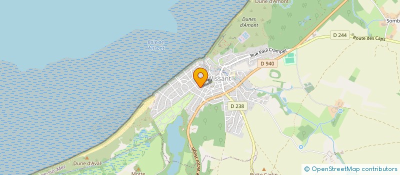 localisation de l'entreprise MADAME VERONIQUE HOCHART  WISSANT