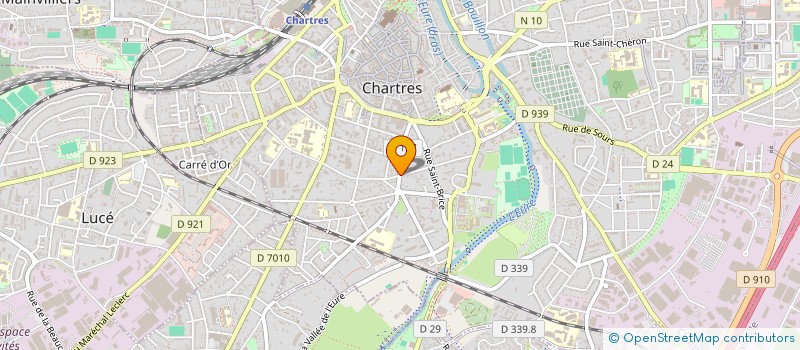 localisation de l'entreprise MADAME VERONIQUE HOTTOIS à CHARTRES