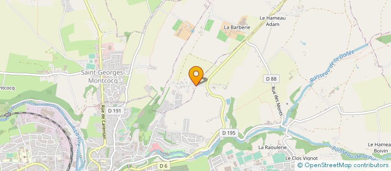 localisation de l'entreprise MADAME VERONIQUE HOUSSIN  LE MESNIL-ROUXELIN