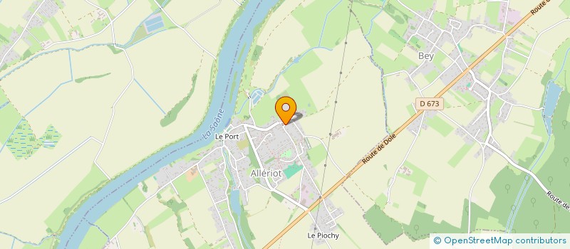 localisation de l'entreprise MADAME VERONIQUE HUBER  ALLERIOT