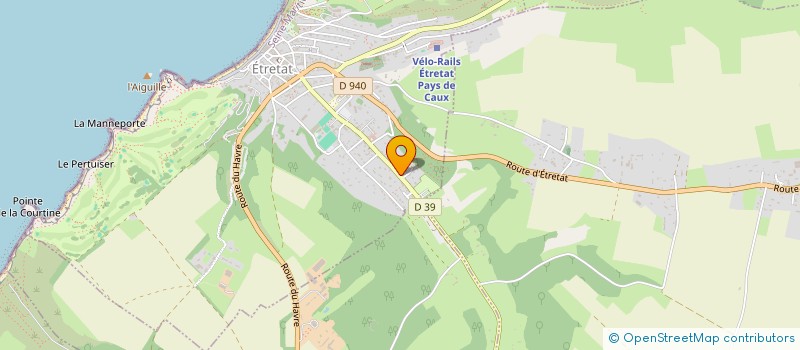 localisation de l'entreprise MADAME VERONIQUE HUBLER  ETRETAT