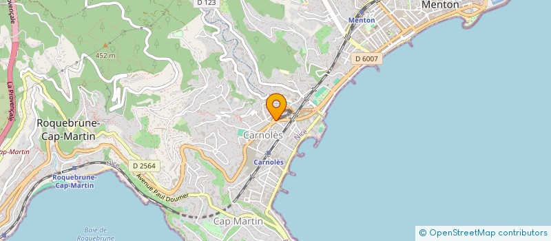 localisation de l'entreprise MADAME VERONIQUE IBROUCHENE à ROQUEBRUNE-CAP-MARTIN