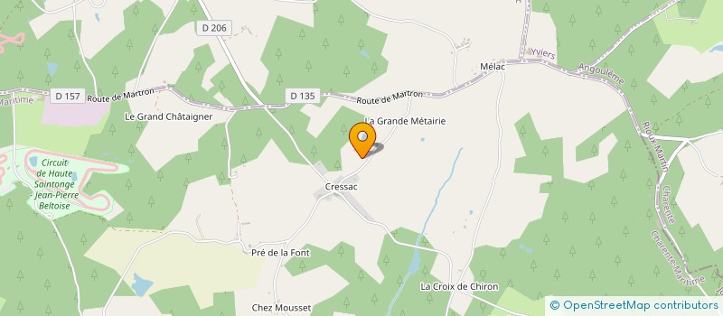 localisation de l'entreprise MADAME VERONIQUE ICHBIAH à LA GENETOUZE