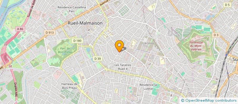 localisation de l'entreprise MADAME VERONIQUE IRACE à RUEIL-MALMAISON