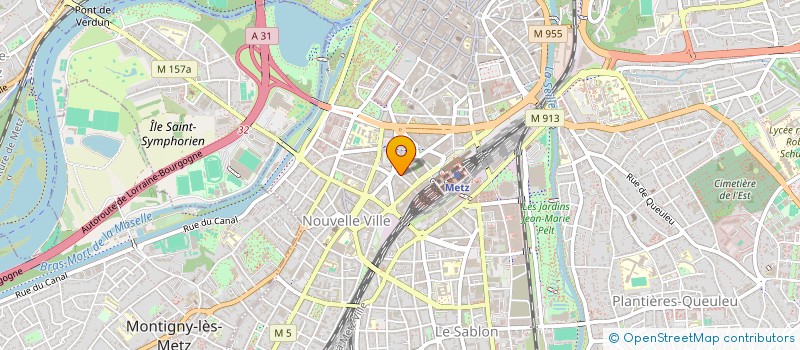 localisation de l'entreprise MADAME VERONIQUE JACO  METZ