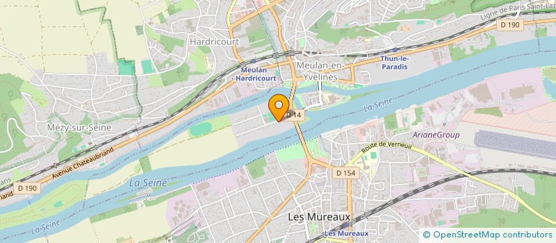 localisation de l'entreprise MADAME VERONIQUE JAILLET  MEULAN-EN-YVELINES