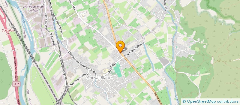 localisation de l'entreprise MADAME VERONIQUE JAMAIN à CHEVAL-BLANC