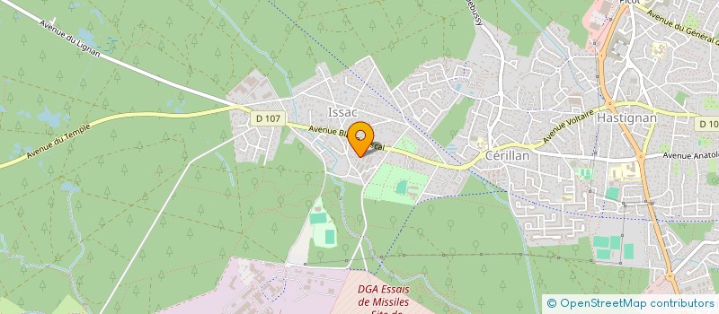 localisation de l'entreprise MADAME VERONIQUE JAMBES  SAINT-MEDARD-EN-JALLES