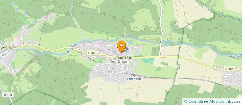 localisation de l'entreprise MADAME VERONIQUE JAMBOIS-CAUBET  SENTHEIM