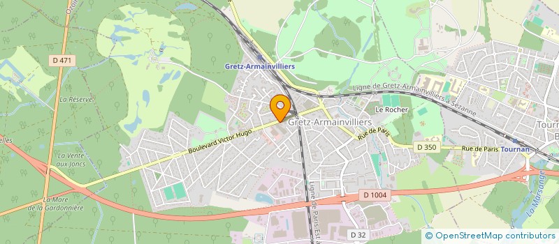 localisation de l'entreprise MADAME VERONIQUE JAN  GRETZ-ARMAINVILLIERS