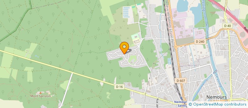 localisation de l'entreprise MADAME VERONIQUE JARDIN  SAINT-PIERRE-LES-NEMOURS