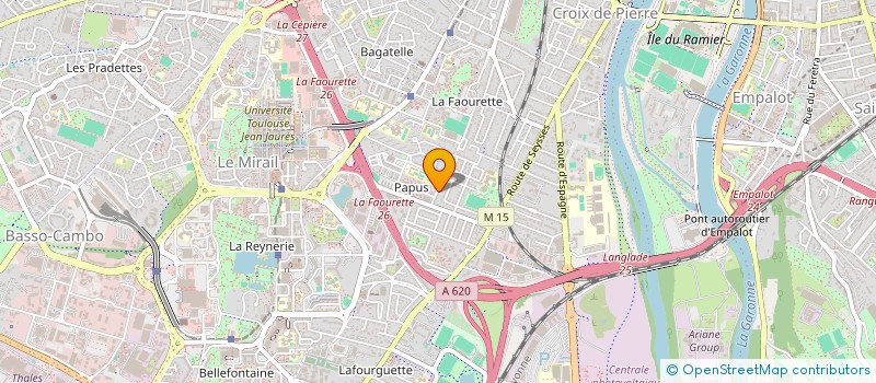 localisation de l'entreprise MADAME VERONIQUE JARRY à TOULOUSE