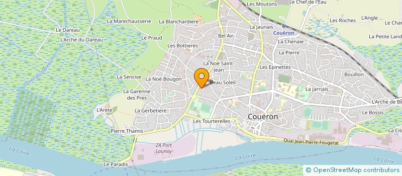 localisation de l'entreprise MADAME VERONIQUE JAUNET  LE TEMPLE-DE-BRETAGNE