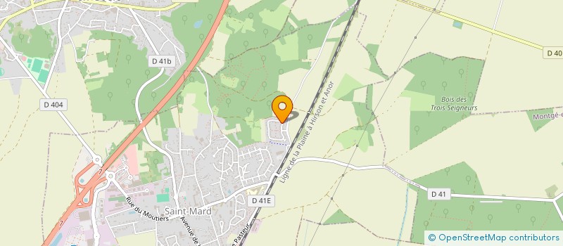 localisation de l'entreprise MADAME VERONIQUE JEHU  SAINT-MARD