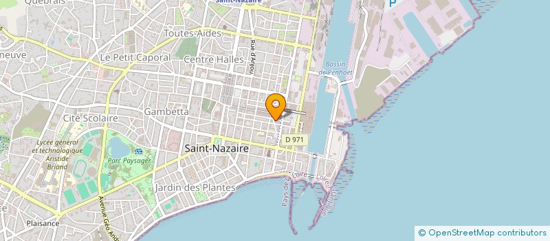 localisation de l'entreprise MADAME VERONIQUE JEMIN à SAINT-NAZAIRE